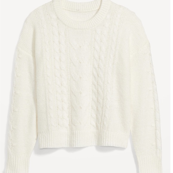 NWT Old Navy Cable Knit Sweater - Picture 3 of 11